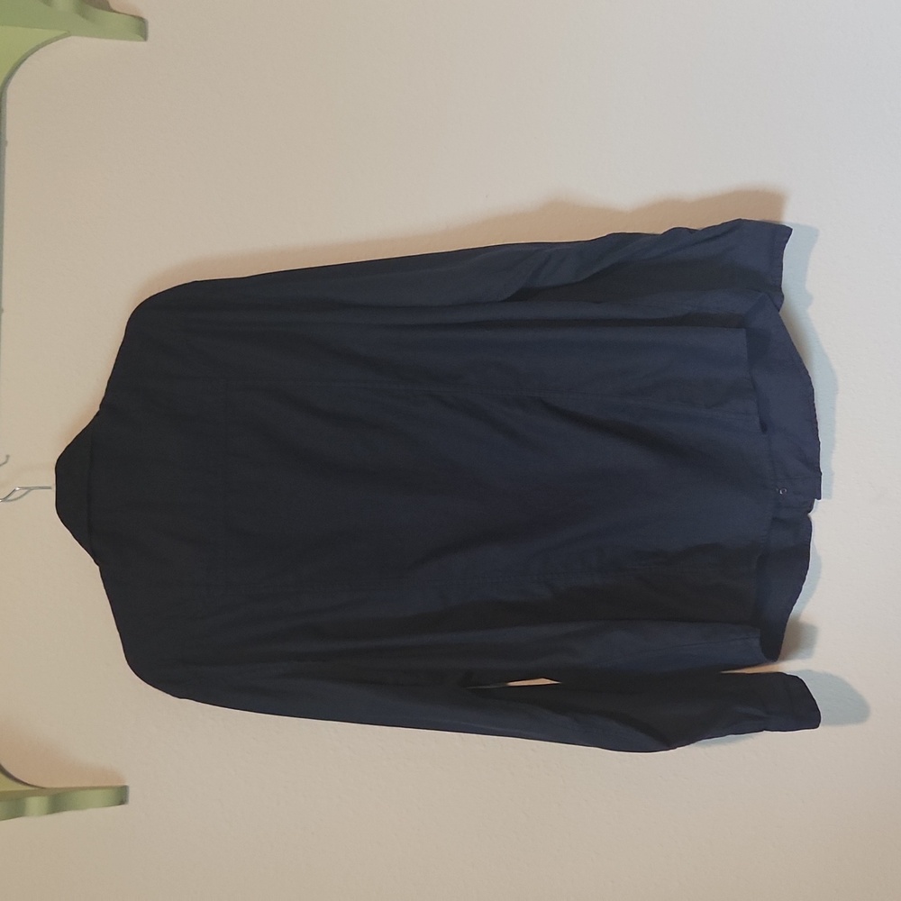 Rock & Republic Blue Denim Long Sleeve Men's Button Down Zipper Pockets XXL - Picture 7 of 8